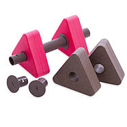 Гантель для аквааеробіки MadWave Triangle Bar Float 31х14.5 см (M082601), фото 3