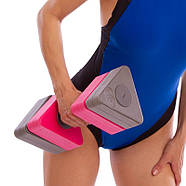 Гантель для аквааеробіки MadWave Triangle Bar Float 31х14.5 см (M082601), фото 7