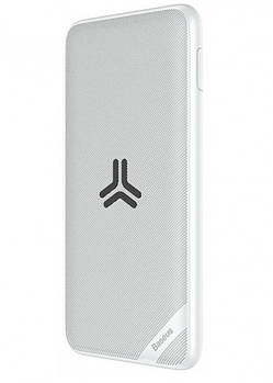 Зовнішній акумулятор Baseus S10 Bracket 10W Wireless Charger Power bank 10000mAh White (pps-10-02)