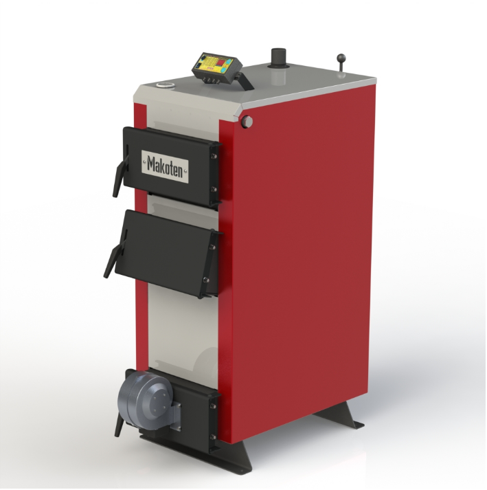 24 кВт Котел довготривалого горіння 5 мм KOTLANT-КОТЛАНТ КМ-24 С АВТОМАТИКОЙ И ВЕНТИЛЯТОРОМ, фото 1