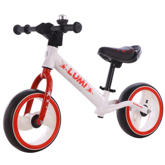 Біговел BALANCE TILLY 12" Lumi з підсвічуванням коліс T-212521 White
