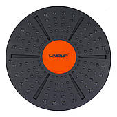 Баланс-борд LiveUp Balance Board 39 см пластиковий для фітнесу та реабілітації (LS3151A)