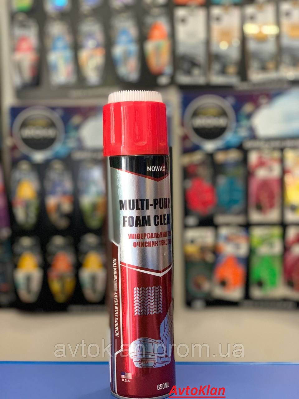 Купити Очисник салону автомобіля піна оббивки Nowax MultiPurpose Foam