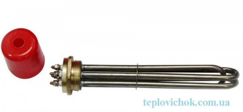 Блок ТЕНів для електрокотла 3кВт на гайці 1.5″, фото 1