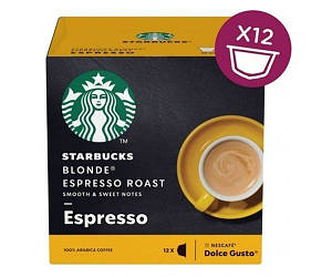 Кава в капсулах Starbucks Dolce Gusto Blonde Espresso Roast 12 шт.