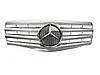 Решітка радіатора Mercedes W211 рестайл стиль AMG (хром), фото 6