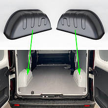 Пластикові захисні накладки на колісні арки для Nissan NV300 2014+
