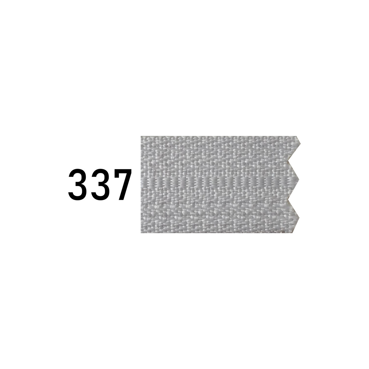 Спіральна блискавка №3 рулонна S-337 сірий світлий 8,5 грм (рул 200м) ZIP