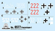 Збірна модель танка Panzerjäger I. 1/35 ITALERI 6577, фото 2