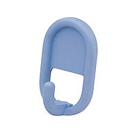 Гачок самоклеючий пластиковий великий Горизонт