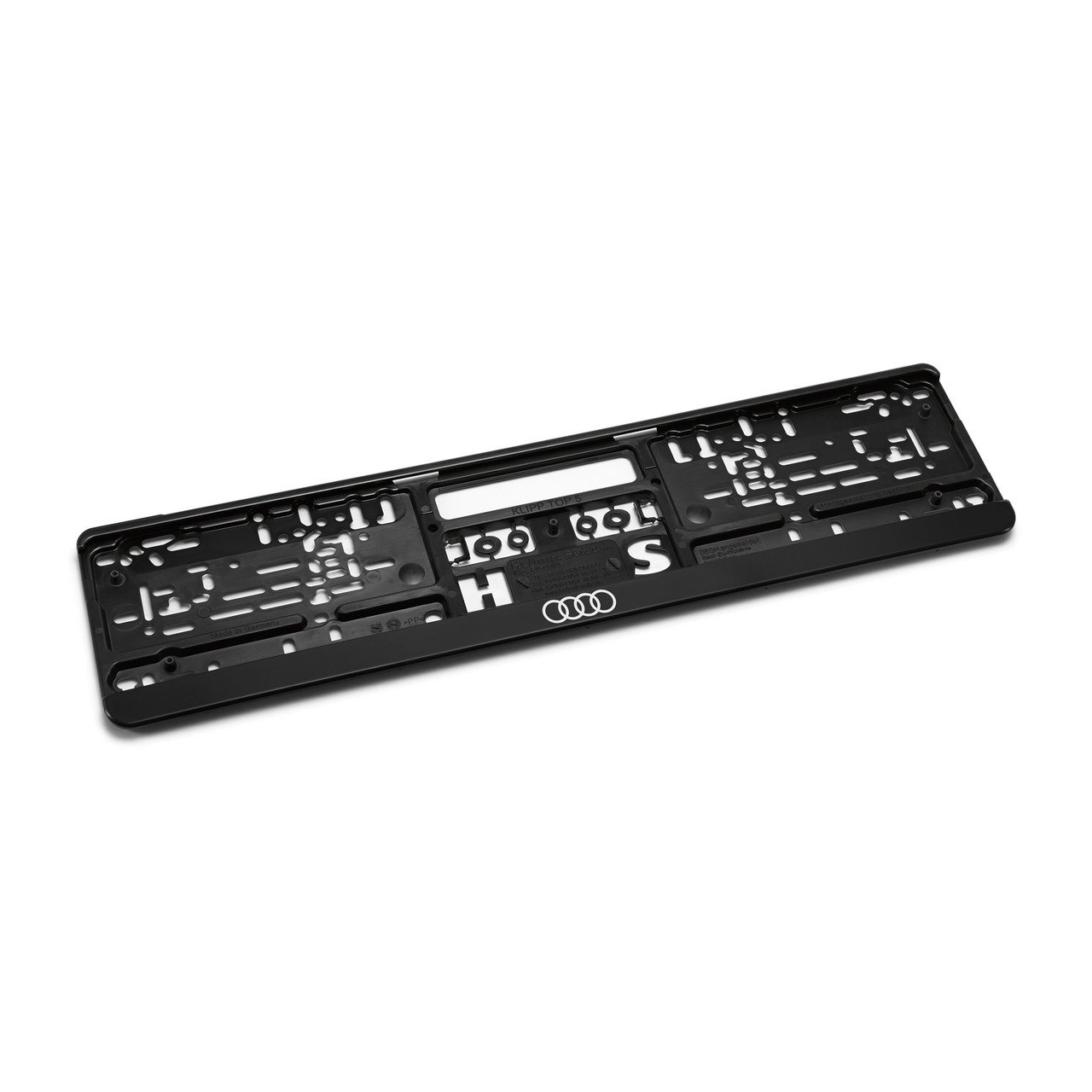 Пластикова рамка під номер Audi Rings Number Plate Holder, артикул 3292100100