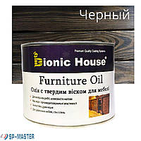 Масло-воск "Furniture oil" для мебели 0.5 л Bionic House (Бионик Хаус) черный