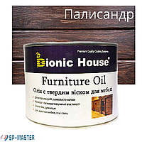 Масло-воск "Furniture oil" для мебели 0.5 л Bionic House (Бионик Хаус) палисандр