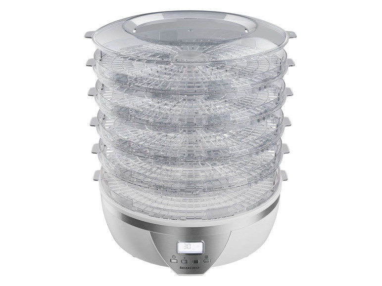 Сушарка для сушіння грибів, овочів і фруктів SILVERCREST® SDA 350 A2 350 Вт 01529