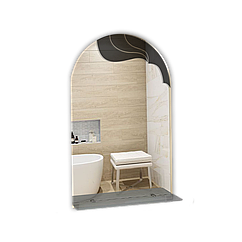 Дзеркало для ванної кімнати 500х800 Ф104