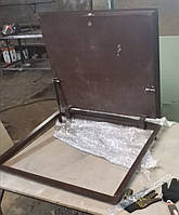 Напольный люк в погреб 70х50 см Revizio Loft утеплённый под плитку