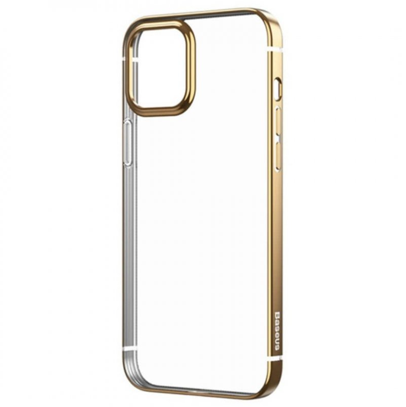 Чехол Baseus Shining Case (Anti-Fall) для Apple iPhone 12 Mini Golden