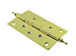 Петля дверна Gelaris 125 мм універсальна з декором золото