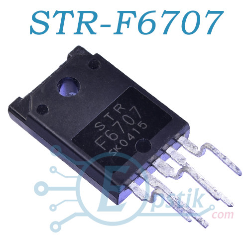 STR-F6707, импульсный регулятор напряжения, TO3PF5 - фото 1 - id-p1447609756