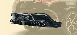 MANSORY diffuser with brake light for Mercedes GLE-class Coupe C167