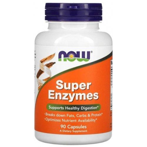 Харчова добавка NOW Foods Super Enzymes 90 caps