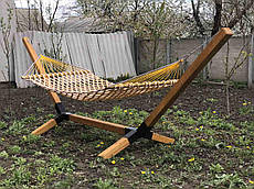 Гамак 200*130 см «Королівський» (без каркасу, шнур Ø16 мм)