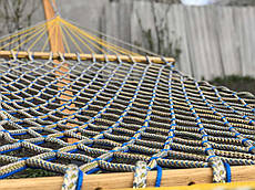 Гамак 200*130 см «Ужастый» (без каркасу, шнур Ø9 мм)