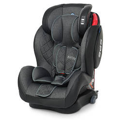 Автокрісло ME 1057 BASTION Dark Gray від 1 року до 36 кг