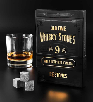 Камені для віскі (9 каменів) + мішечок Whisky Stones (KG-2840)