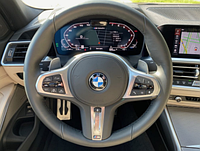 Руль кожа M-пакет c лепестками и traffic jam assist BMW БМВ F40 G20 G21 G29 идеальный