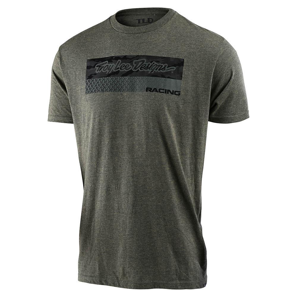 Футболка TLD Racing Block Fade Tee [SAGE BLACK HEATHER]