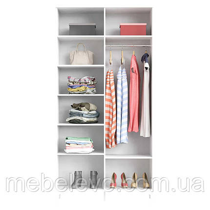 Шафа Ш2 Picassa / Пикасса 2300х1134х550мм біла аляска+попелястий софттач Art In Head, фото 2