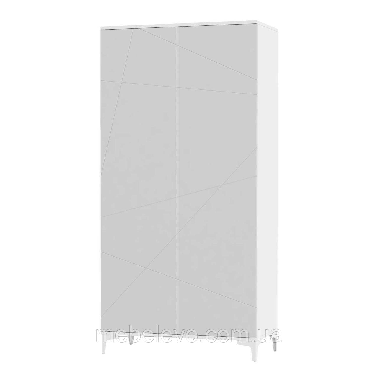 Шафа Ш2 Picassa / Пикасса 2300х1134х550мм біла аляска+попелястий софттач Art In Head