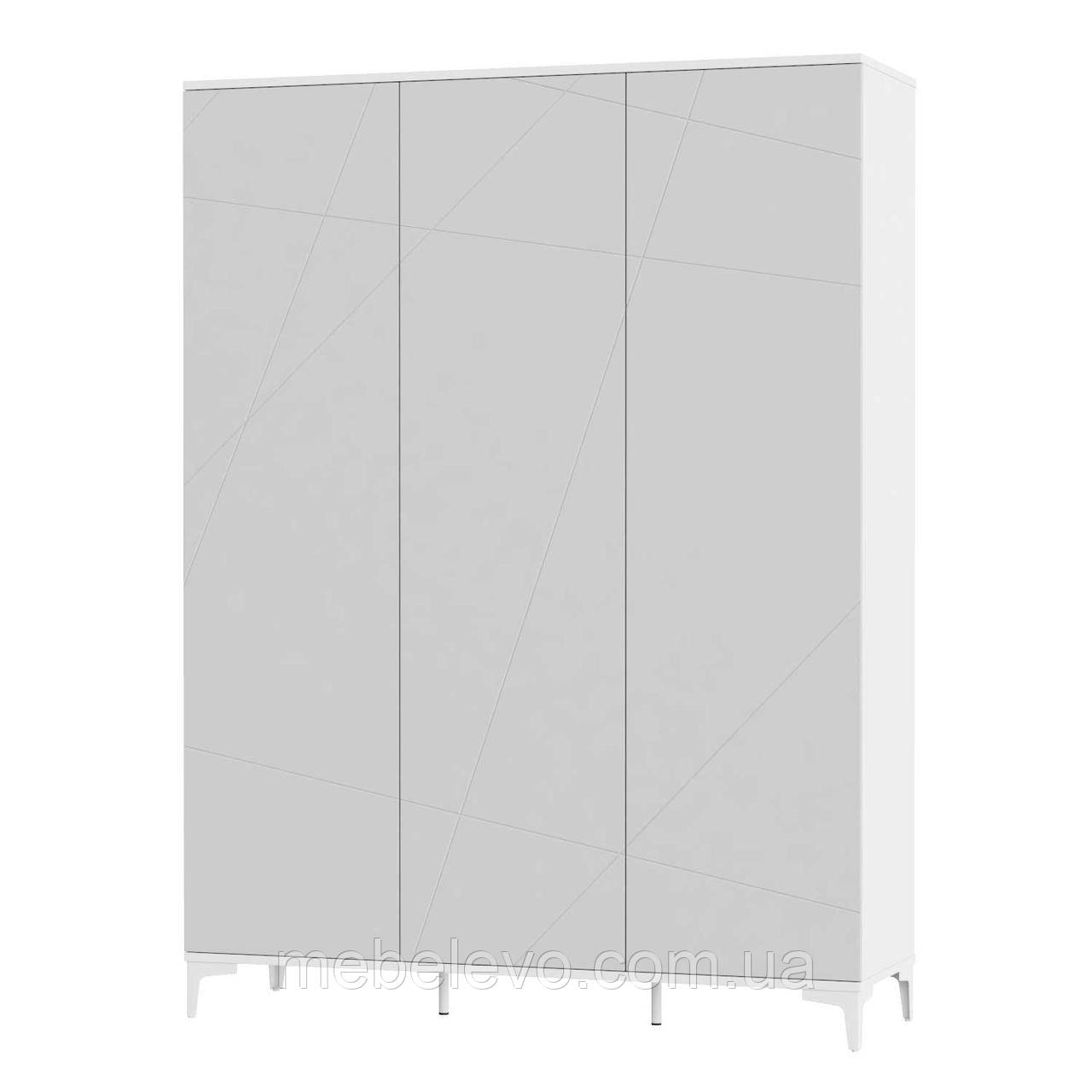 Шафа Ш3 Picassa / Пикасса 2300х1700х550мм біла аляска+попелястий софттач Art In Head