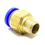 Фітинг латунний для Пневмошланг ПАПА, 10 мм, різьба 1/4, фото 2