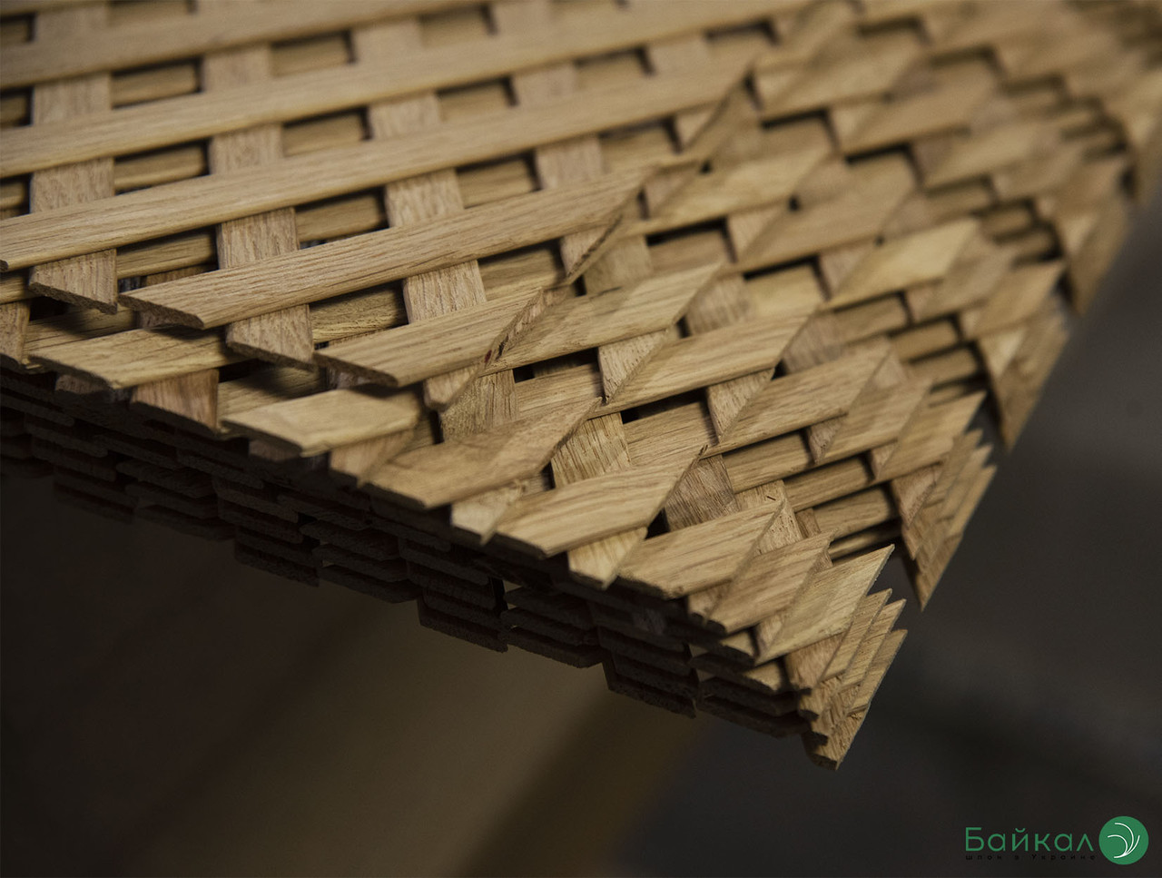 Деревянная декоративная решетка 4R ( Ясень ) - фото 3 - id-p1447630850
