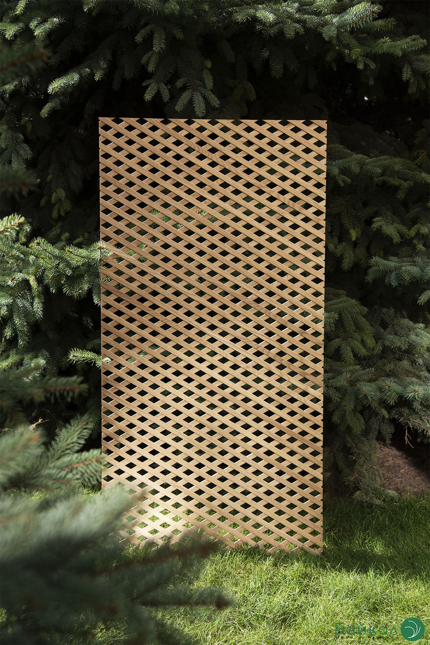 Деревянная декоративная решетка 4R ( Ясень ) - фото 6 - id-p1447630850