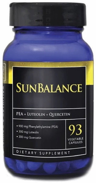 Tomorrow's Nutrition SunBalance/ПЕА + лютеолін для підтримки нервової системи 93 капсули BX801