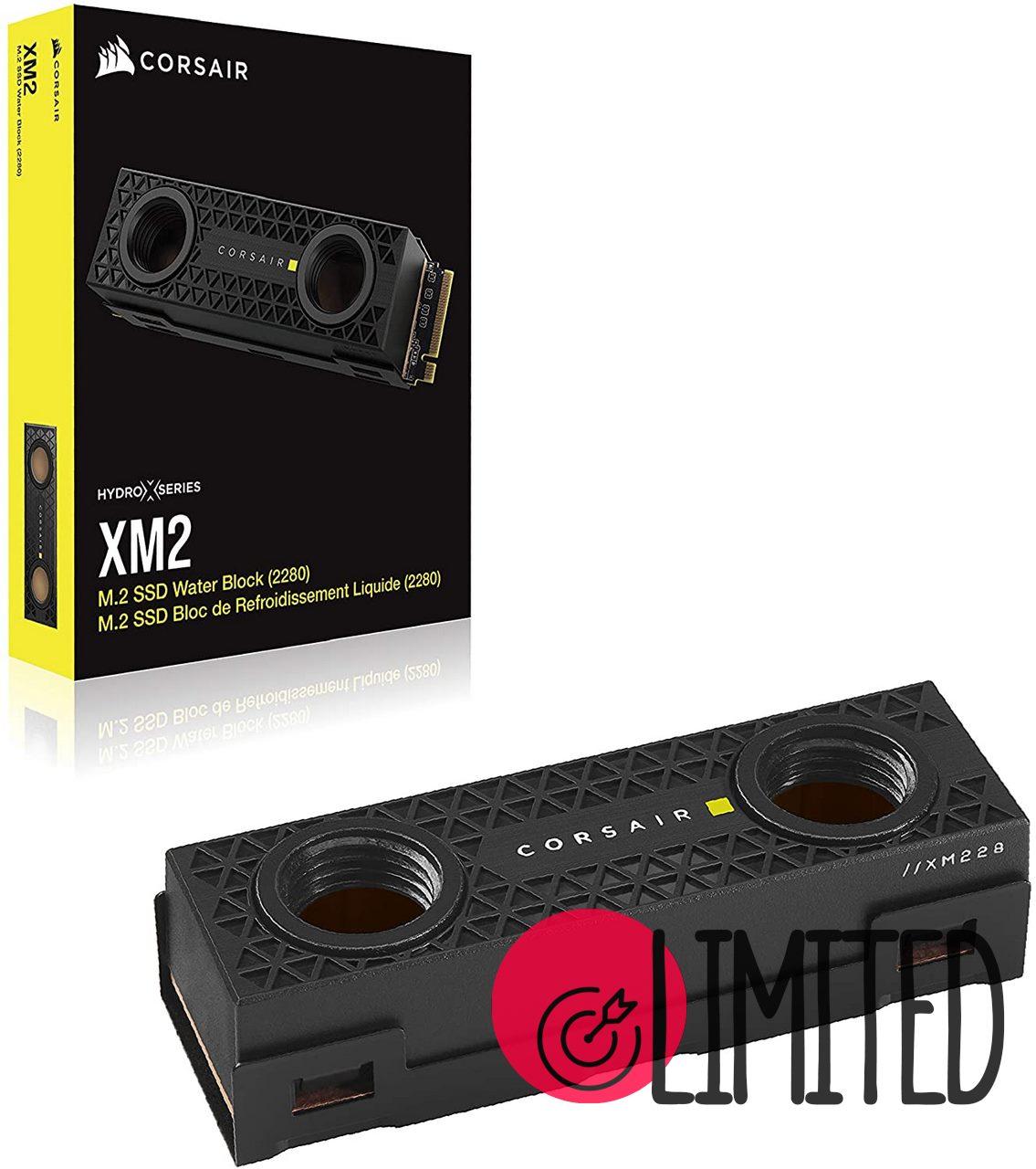 Corsair Hydro X Series XM2 M.2 SSD Water Block (2280), фото 1