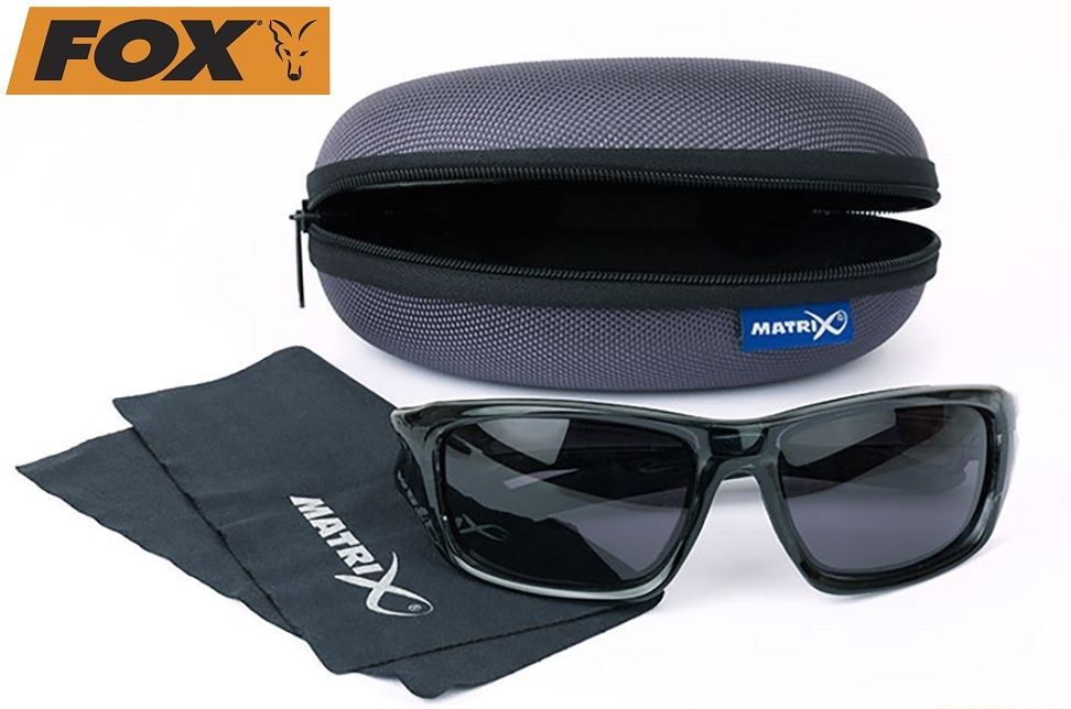 Сонцезахисні окуляри Fox Matrix Glasses Wraps Trans Black/Grey Lense