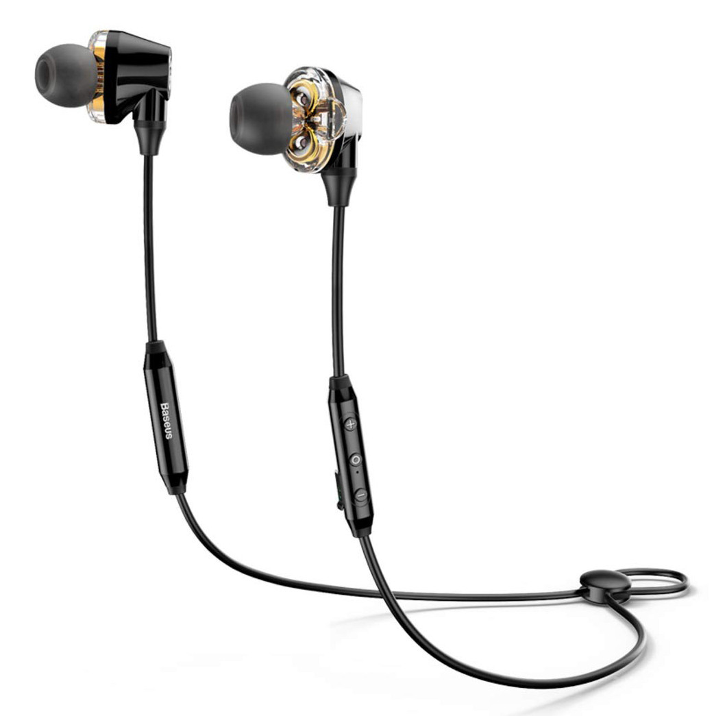 Навушники Bluetooth Baseus Encok S10 Dual Moving-coil Wireless Headset Black (NGS10-01)