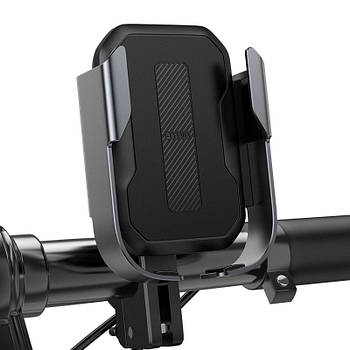 Тримач для телефону на самокат мотоцикл велосипед BASEUS Armor Motorcycle holder (чорний)