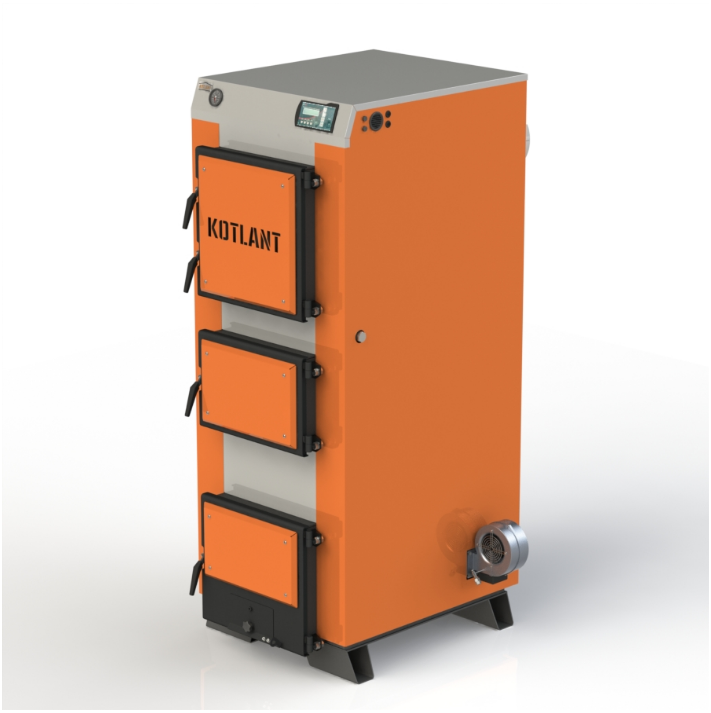 50 кВт Котел довготривалого горіння 5 мм  KOTLANT-КОТЛАНТ КГ-50 С АВТОМАТИКОЙ И ВЕНТИЛЯТОРОМ, фото 1
