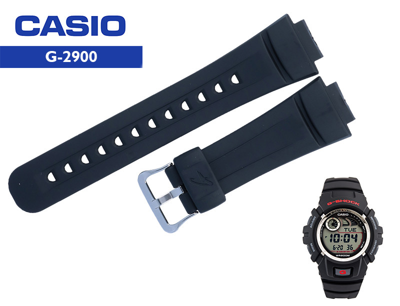 Ремінці Casio G-Shock G-2900 Black Original