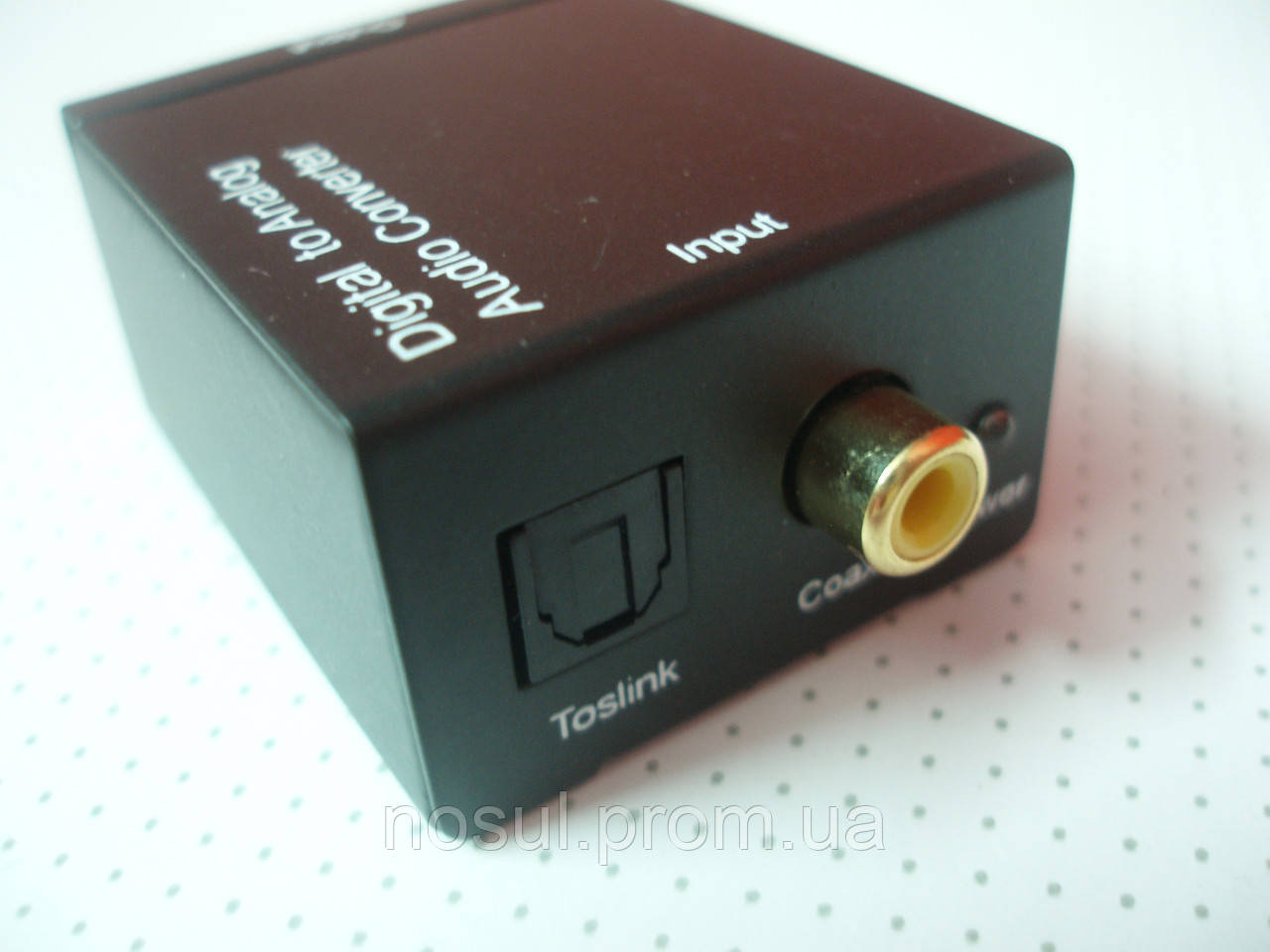 Конвертер Toslink - 2RCA аналог аудио питание 5В Аудио преобразователь переходник Coaxial тослинк Digital A - фото 2 - id-p218531300