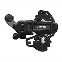 Задний переключатель Shimano Tourney RD-TY200-SS-D 6/7-speed, короткая лапка, под болт, на петух, RDTY200SSLD