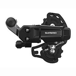 Задній перемикач Shimano Tourney RD-TY200-SS-D 6/7-speed, коротка лапка, під болт, на півень, RDTY200SSLD