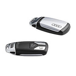 Пластикова кришка для ключа Audi Key Cover, Floret Silver Metallic, артикул 8W0071208Z7G