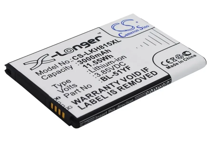 LG BL-51YF X-Longer (3000mAh) акб аккумулятор батарея на лж на элжи на элджи