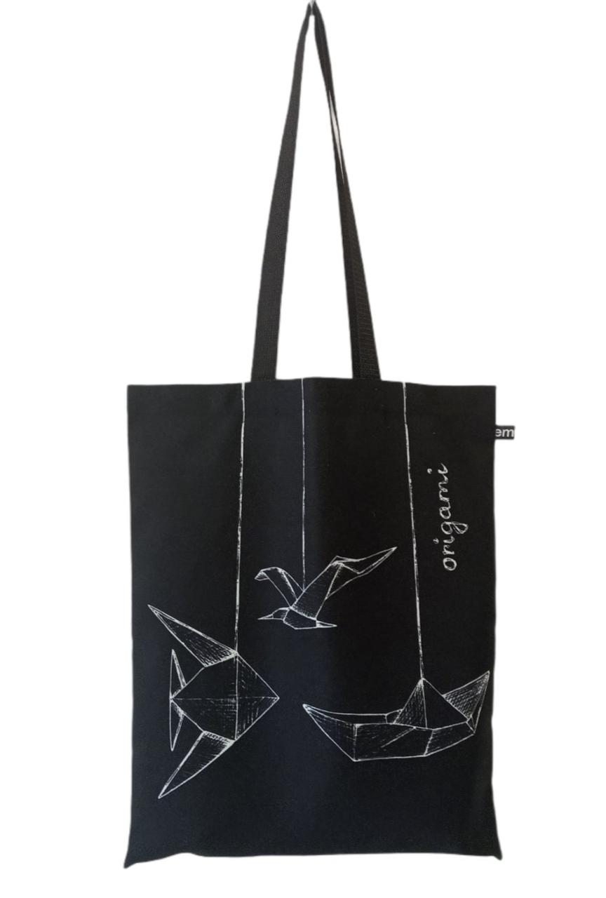 Сумка шопер Emmer Origami black